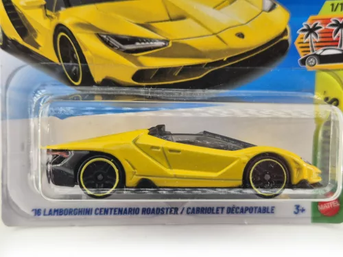 Hot Wheels ’16 Lamborghini Centenario Roadster - Exoticars 1/10 - 2/250 - Hot Wheels - 1:64 1/64 mașinuță