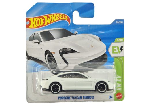 Hot Wheels Porsche Taycan Turbo S - HW EV 3/10 - 34/250 - Hot Wheels - 1:64 1/64 mașinuță 