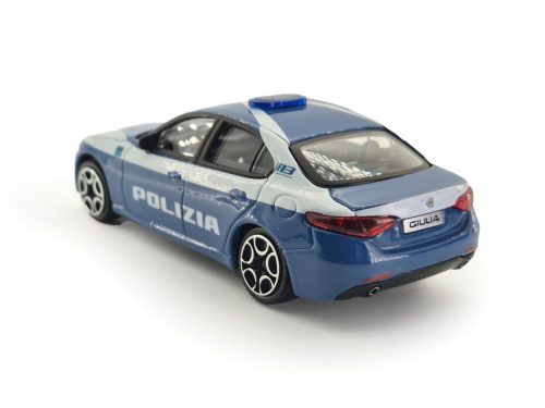 Alfa Romeo Giulia Polizia (2016) - mașină de poliție - Bburago - 1:43 1/43 mașină model auto 