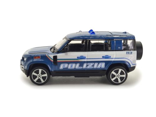 Land Rover New Defender 110 Polizia (2022) - mașină de poliție - Bburago - 1:43 1/43 mașină model auto