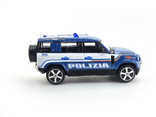 Land Rover New Defender 110 Polizia (2022) - mașină de poliție - Bburago - 1:43 1/43 mașină model auto