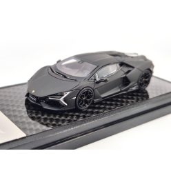   Lamborghini Revuelto Hybrid (2023) – matt negru – LCD Model – 1:64 1/64 mașinuță 