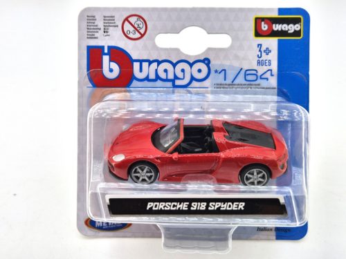 Porsche 918 Spyder (2010) – Bburago – 1:64 1/64 mașinuță