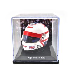 Cască - Nigel Mansell (1989) - Edicola - cască 1:5