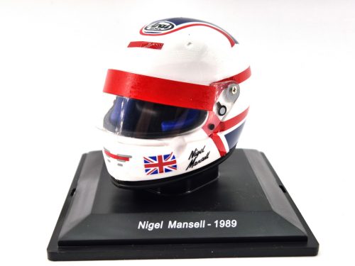 Cască - Nigel Mansell (1989) - Edicola - cască 1:5