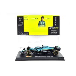   Aston Martin AMR25 F1 #18 (2025) - Lance Stroll - CU PILOT - Bburago - machetă 1:43