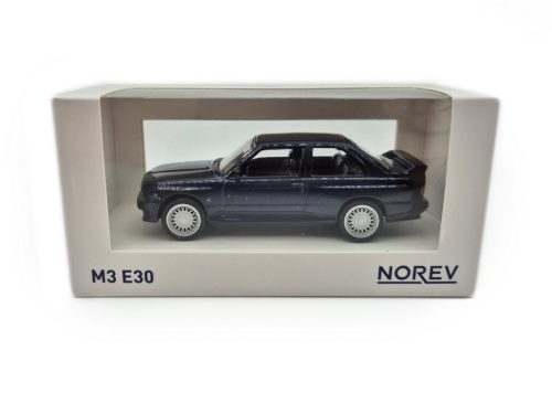 BMW E30 M3 (1986) - albastru - Norev - model auto 1:43