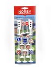 Set indicatoare rutiere - set accesorii - Norev - 1:43 
