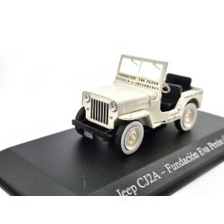   Jeep Willys CJ2A (1948) - Fundación Eva Perón - Edicola - 1:43
