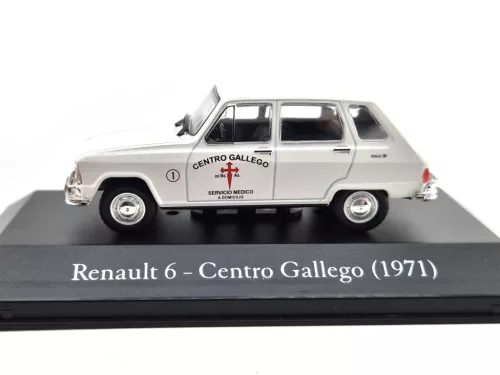 Renault 6 (1971) - Centro Gallego - Edicola - 1:43
