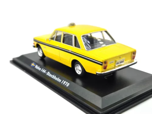 Volvo 144 (1970) - Taxi Stockholm - Edicola - 1:43