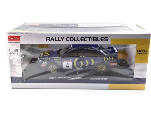 Subaru Impreza 555 #4 (1995) - Colin McRae - Derek Ringer - Sun Star - 1:18 
