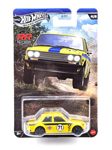 Hot Wheels Silver Series Rally Racers - Datsun 510 (1971) - Hot Wheels - mașinuță 1:64