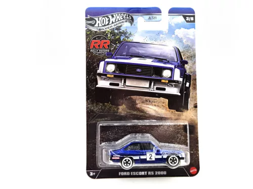 Hot Wheels Silver Series Rally Racers - Ford Escort RS 2000 - Hot Wheels - mașinuță 1:64