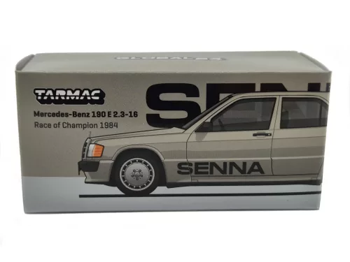 Mercedes Benz 190E 2.3 16V (1984) - #11 Ayrton Senna - Tarmac - 1:64 1/64 model mașină