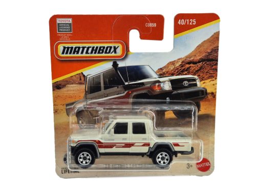 Toyota Land Cruiser 78 (2017) - 40/125 - Matchbox - 1:64 model auto
