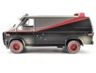 GMC Vandura (1983) - The A-Team - battle damaged (mud / bullet holes) - Greenlight - 1:24