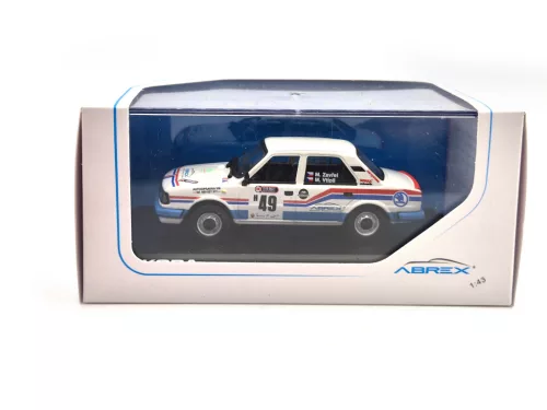Škoda 120L (1984) - Barum Rally Zlín Historic 2021 #49 - Zavřel - Vtípil - Abrex - 1:43 model auto