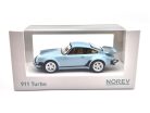 Porsche 911 930 3.0 Turbo Coupe - albastru deschis - Norev - 1:43 model auto