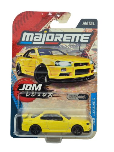 Nissan Skyline GT-R (R34) - JDM Legends Premium - Majorette - 1:64 model auto