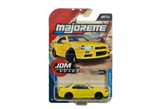 Nissan Skyline GT-R (R34) - JDM Legends Premium - Majorette - 1:64 model auto