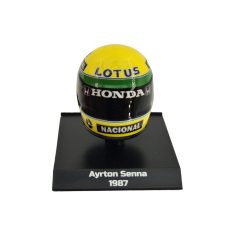  Cască - Ayrton Senna (1987) - Minichamps - 1:10 model cască