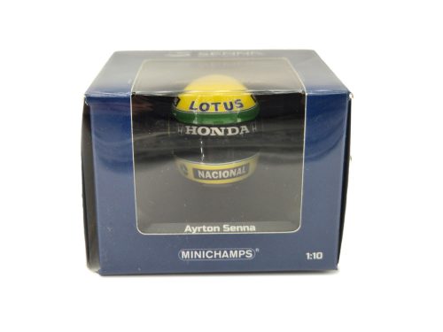 Cască - Ayrton Senna (1987) - Minichamps - 1:10 model cască