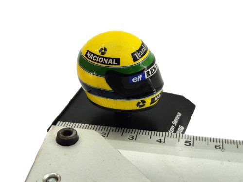 Cască - Ayrton Senna (1986) - Minichamps - 1:10 model cască