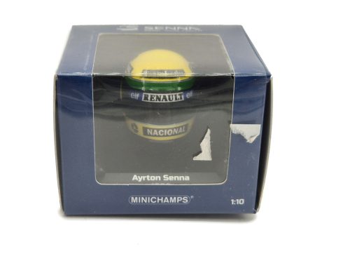 Cască - Ayrton Senna (1986) - Minichamps - 1:10 model cască