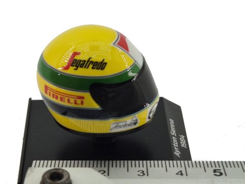 Cască - Ayrton Senna (1984) - Minichamps - 1:10 model cască