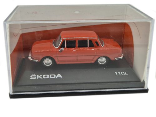Škoda 110L (1973) - roșu - Abrex - 1:72 model auto