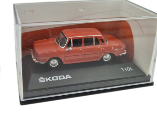 Škoda 110L (1973) - roșu - Abrex - 1:72 model auto
