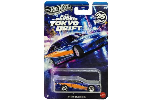 Hot Wheels Fast & Furious - Tokyo Drift 2/5 Nissan Silvia S15 - Hot Wheels - 1:64 model auto