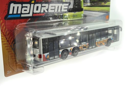 MAN Lion's City C - graffiti albastru - autobuz - Majorette - 1:64 model