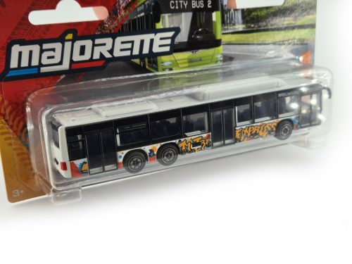 MAN Lion's City C - graffiti albastru - autobuz - Majorette - 1:64 model