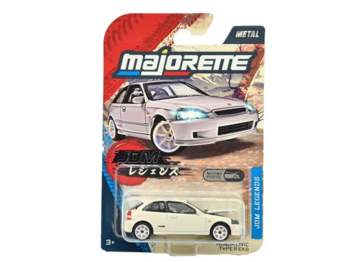 Honda Civic Type R EK9 - CHASE - Majorette - 1:64 model auto
