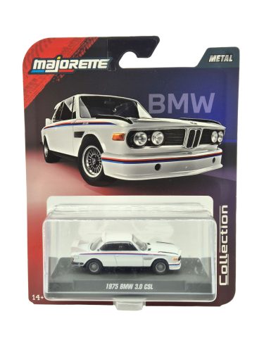 BMW E9 3.0 CSL (1975) - Majorette Collection Series 2 - 1:64 model auto