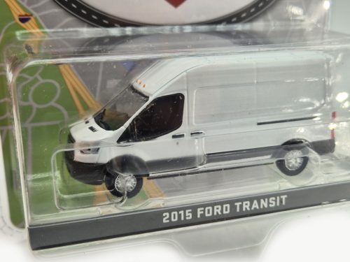 Ford Transit (2015) - plafon înalt, alb - Greenlight - 1:64 model auto