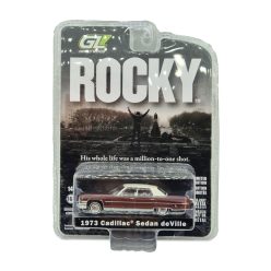   Cadillac Sedan deVille (1973) - Hollywood Series - Rocky (1976) - Greenlight - 1:64 model auto