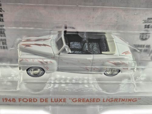 Ford De Luxe Convertible - Greased Lightnin’ (1948) - Hollywood Series - Grease (1978) - Greenlight - 1:64 model auto