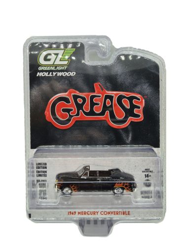 Mercury Convertible (1949) - Hollywood Series - Grease (1978) - Greenlight - 1:64 model auto