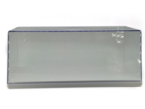 Vitrină / display pentru model auto 1:24 (27 × 12,5 × 11 cm) - Triple9 - bază albă