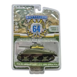   M4 Sherman Tank (1943) - U.S. Army - Al Doilea Război Mondial - Greenlight - 1:64 model