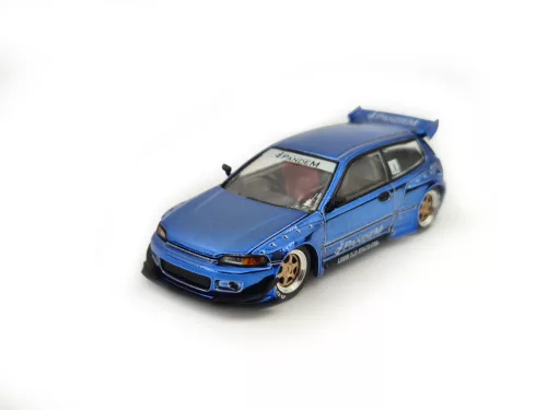 Honda Civic EG6 Pandem (1991) - Pop Race Limited - 1:64 model auto