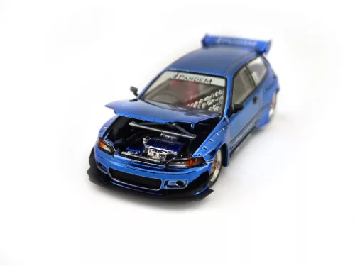 Honda Civic EG6 Pandem (1991) - Pop Race Limited - 1:64 model auto