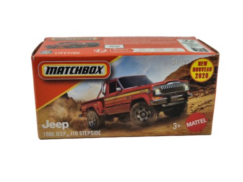 Jeep J10 Stepside (1980) - 34/125 - Matchbox - 1:64 model auto