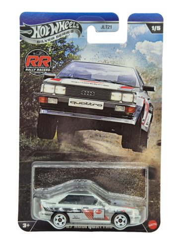 Hot Wheels Silver Series Rally Racers - Audi Quattro (1987) - Hot Wheels - 1:64 model auto 