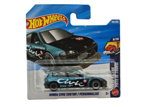 Hot Wheels Honda Civic Custom - Drag Racers 8/10 - 159/250 - Hot Wheels - 1:64 model auto 