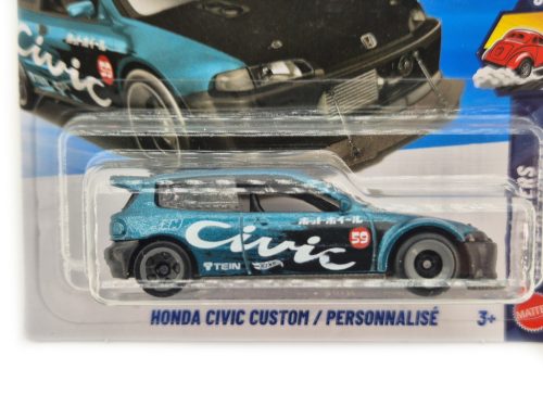 Hot Wheels Honda Civic Custom - Drag Racers 8/10 - 159/250 - Hot Wheels - 1:64 model auto 