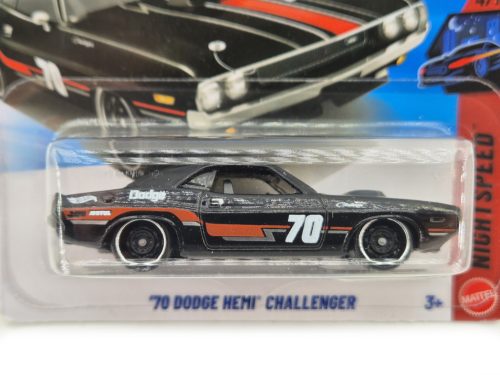 Hot Wheels Dodge Hemi (1970) - Night Speed 4/10 - 36/250 - Hot Wheels - 1:64 model auto 